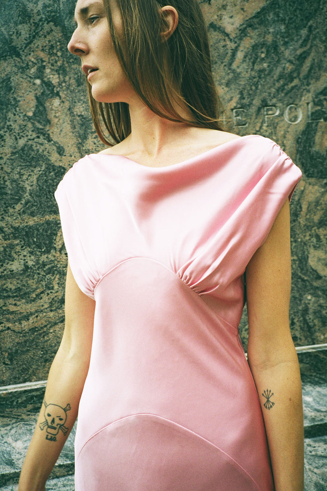 paris georgia raf dress pink Paris Georgia Pink Raf Tank Dress