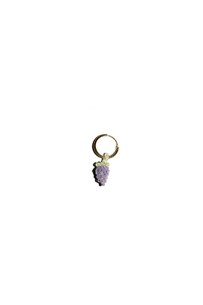 Mini Pale Grape Earring