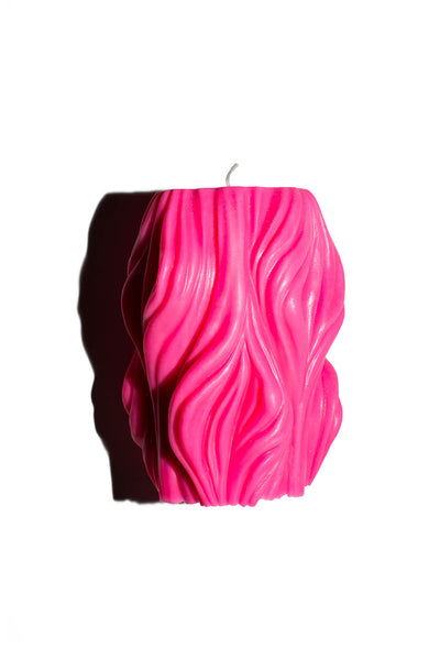 Neon Pink Nami Candle