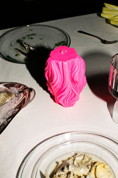 Neon Pink Nami Candle