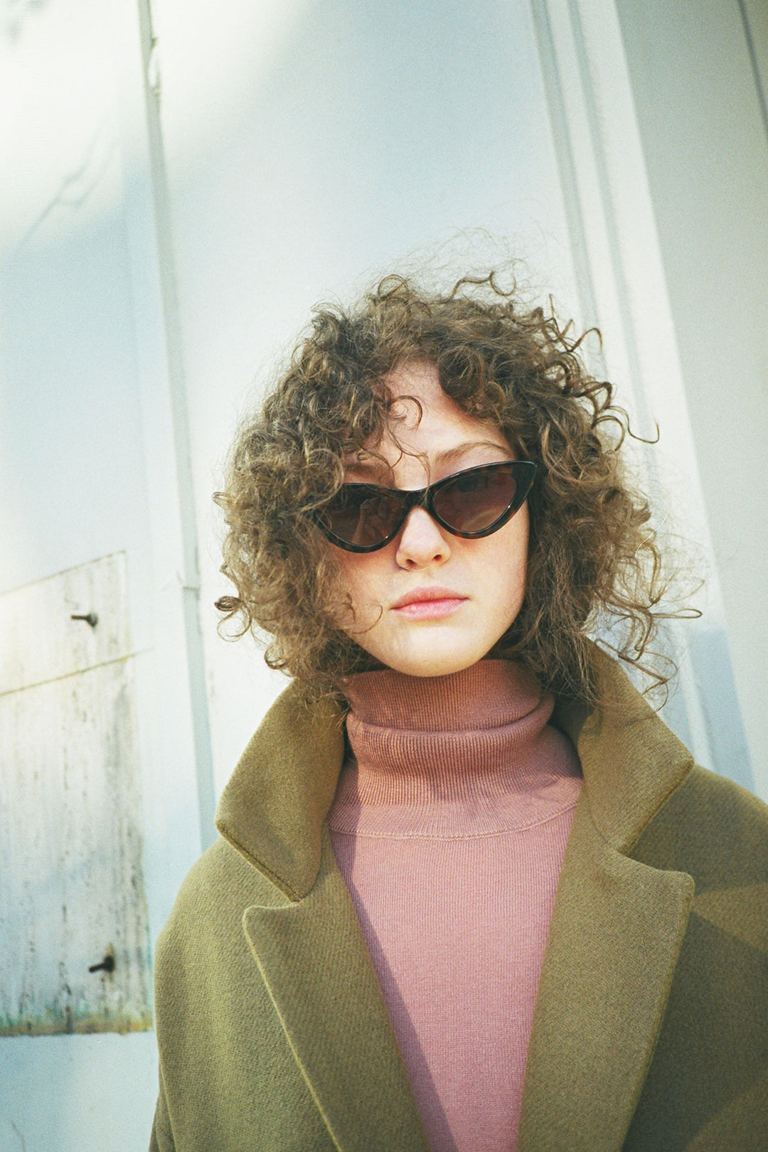 Rita Row Fagus Sunglasses (Brown Tortoise) Rita Row - Fagus Cateye Sunnies – BONA DRAG main image 3