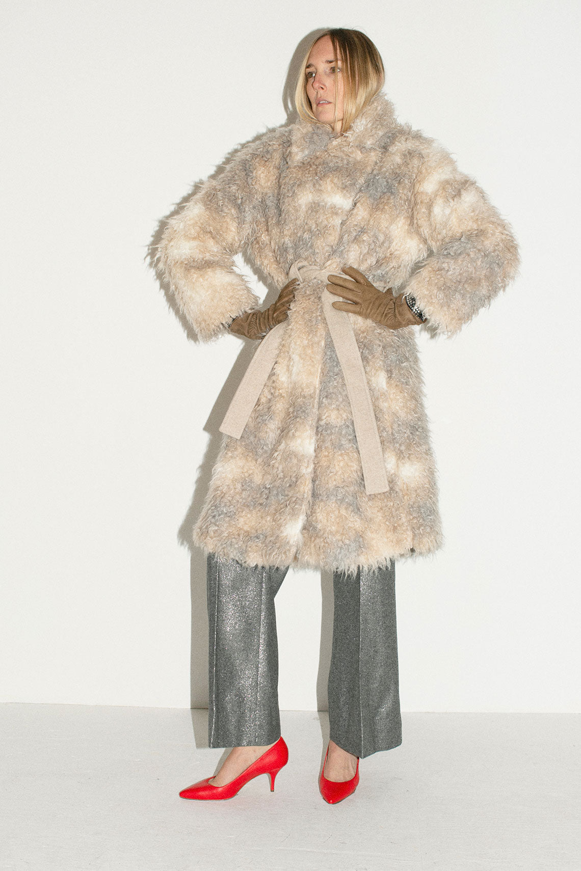 Rodebjer - Pearl Faux Fur Hila Coat – BONA DRAG