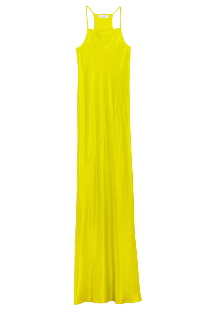 Lime Serena Slip Dress - Main Image
