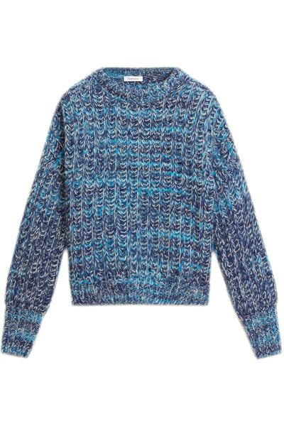 Blue Agenta Knit Sweater