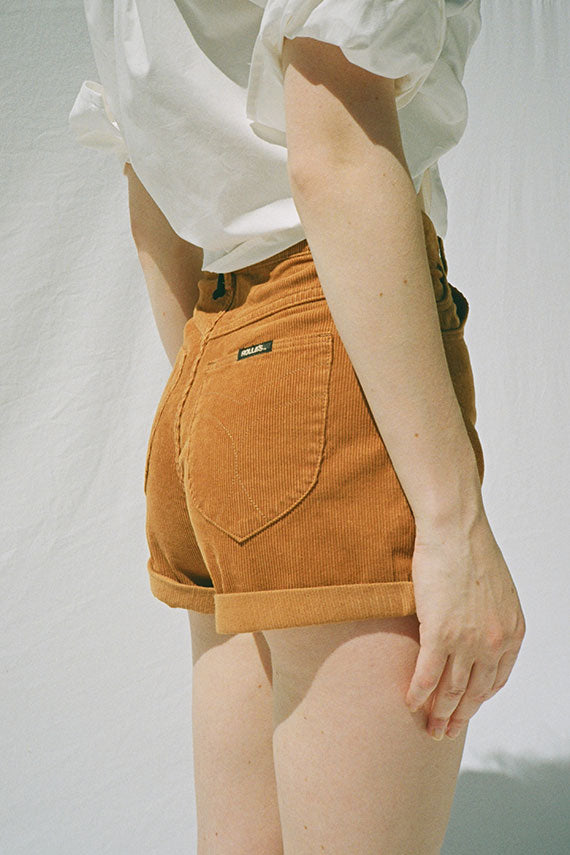 rollas tobacco cord duster short Tan Duster Cord Short
