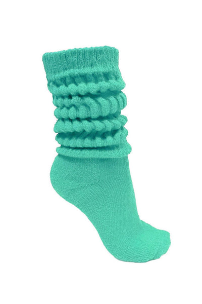 Seafoam Slouch Socks