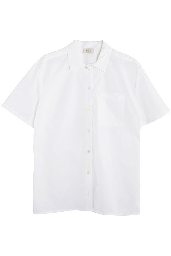 SALE 20% OFF - Signe - White Ela Shirt – BONA DRAG