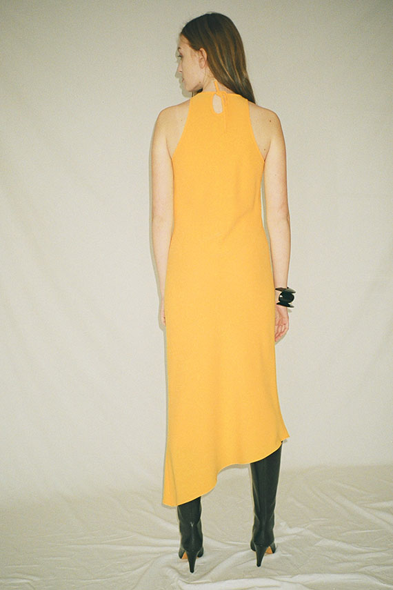 Nomia - Sole Yellow Racerback Dress