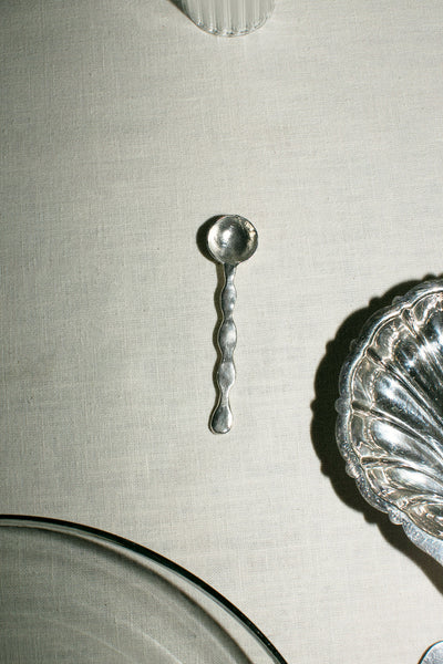 Silver Wave Tiny Spoon