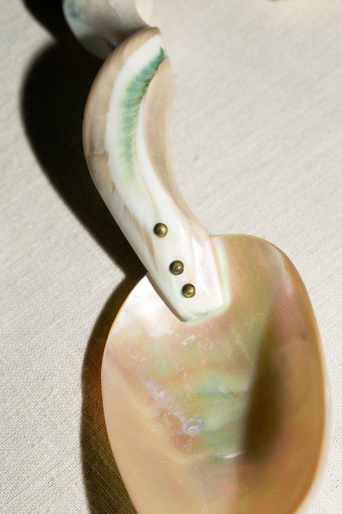 Antique Mother of Pearl Spoon