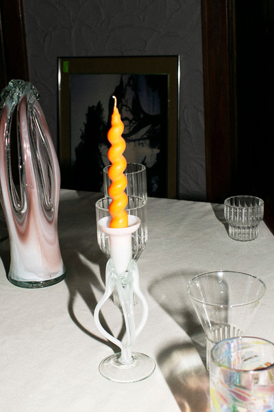 Alicja Blown Glass Candle Holder