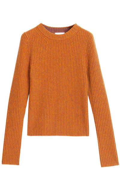 Sharp Orange Talena Sweater